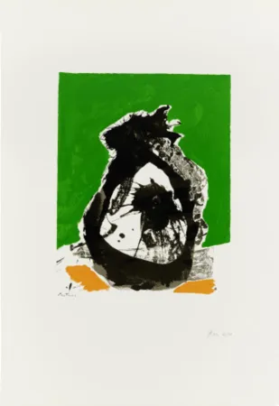 Siebdruck Motherwell - Untitled 6 from The Basque Suite,