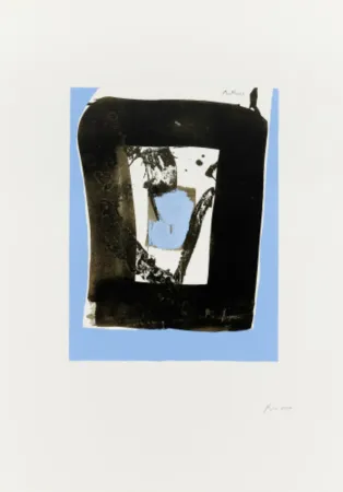 Siebdruck Motherwell - Untitled 7 from The Basque Suite