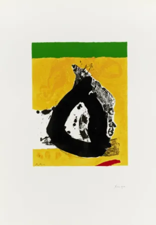 Siebdruck Motherwell - Untitled 9 from The Basque Suite