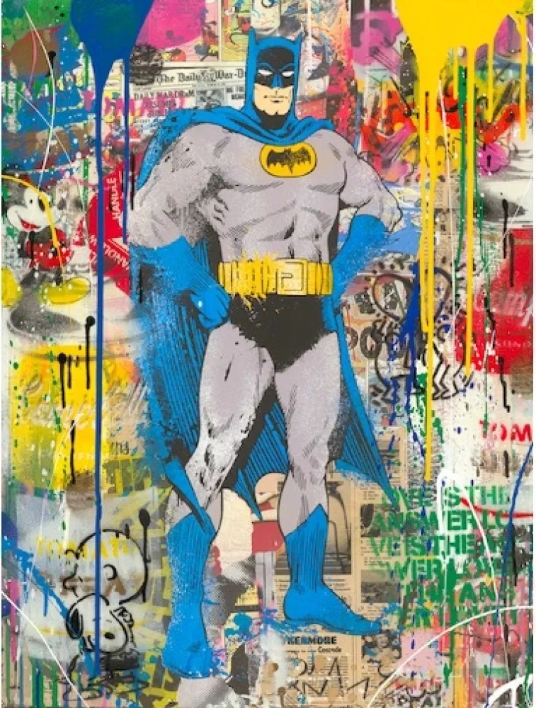 Siebdruck Mr Brainwash - Batman, 2019  