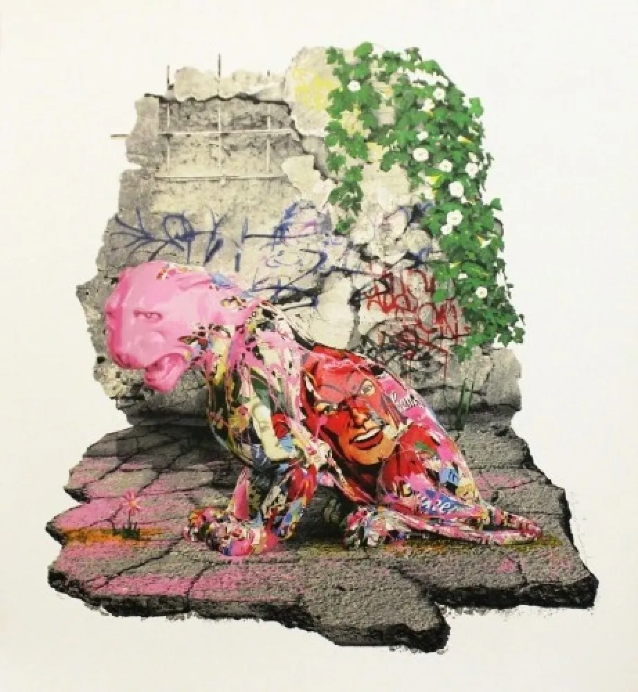 Siebdruck Mr Brainwash - Nepal Relief Fundraiser