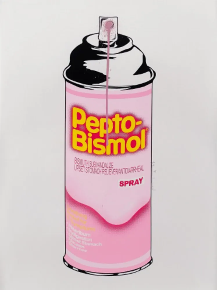 Multiple Mr Brainwash - Pepto-Bismol Spray