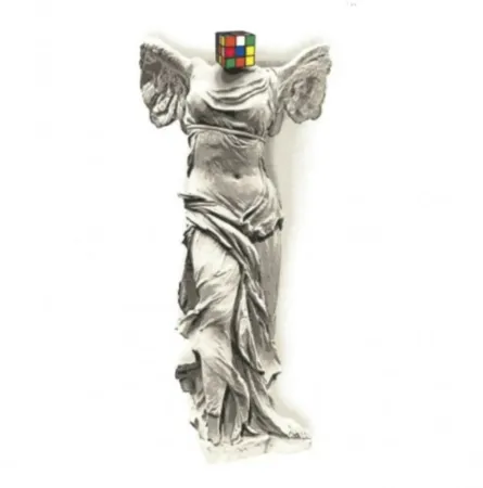 Siebdruck Mr Brainwash - Rubik's Victory