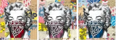 Siebdruck Mr Brainwash - Stay Safe (Unique Set), 2020
