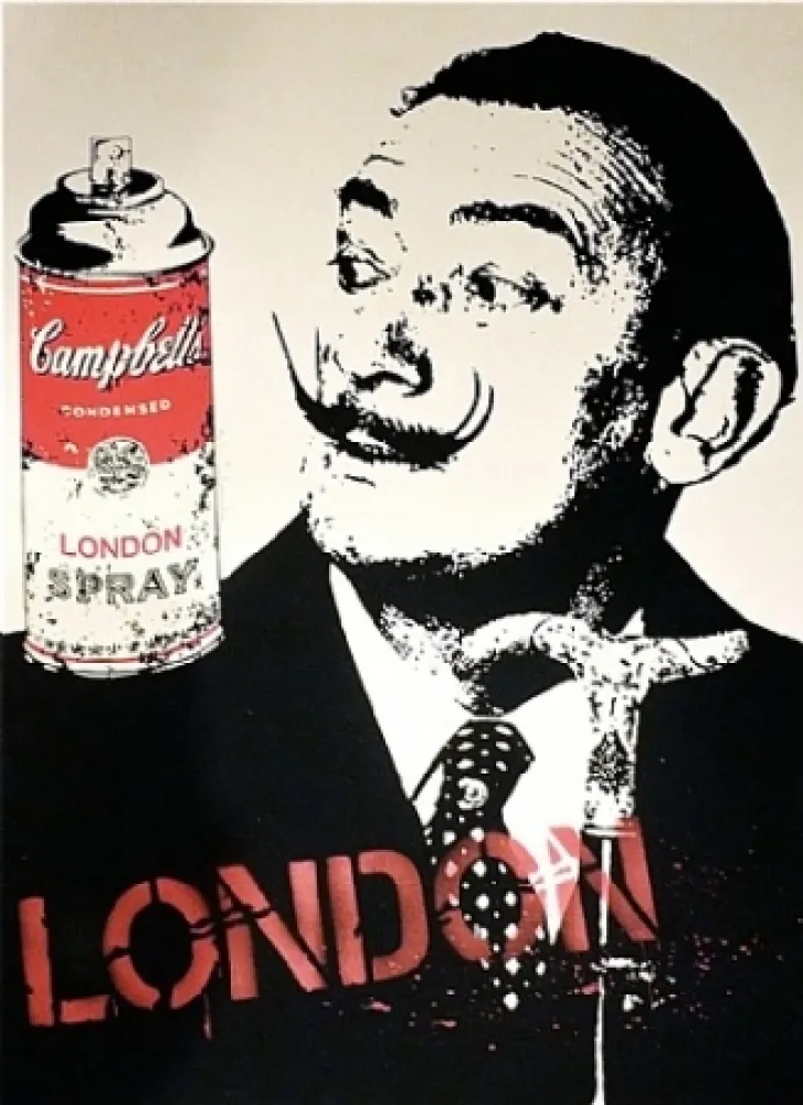 Siebdruck Mr. Brainwash - Surreal