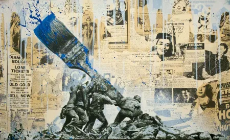 Siebdruck Mr Brainwash - Untitled
