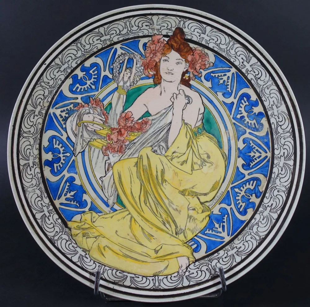 Keramik Mucha - L' Automne 