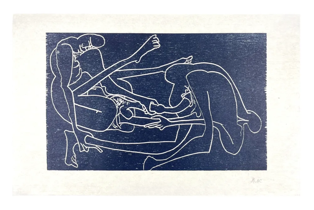 Holzschnitt Müller - 13 FOIS ELLE ET MOI - TÊTE À TÊTE