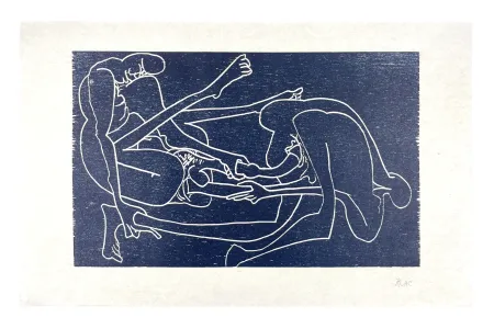 Holzschnitt Müller - 13 FOIS ELLE ET MOI - TÊTE À TÊTE