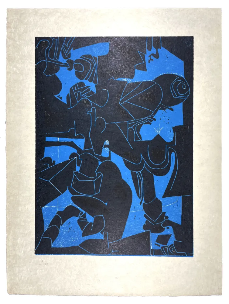 Holzschnitt Müller - AUBE