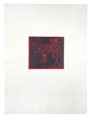 Holzschnitt Müller - CERY