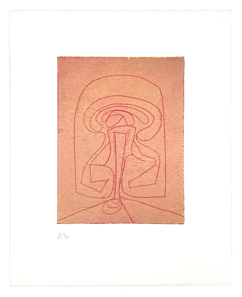 Holzschnitt Müller - LIGNES MALIGNES - ÉCUSSON