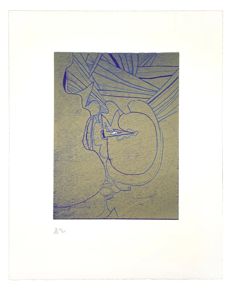 Holzschnitt Müller - LIGNES MALIGNES - GERBE