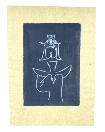 Holzschnitt Müller - OISELEUR I