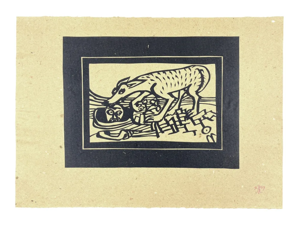 Holzschnitt Müller - PUISATIER