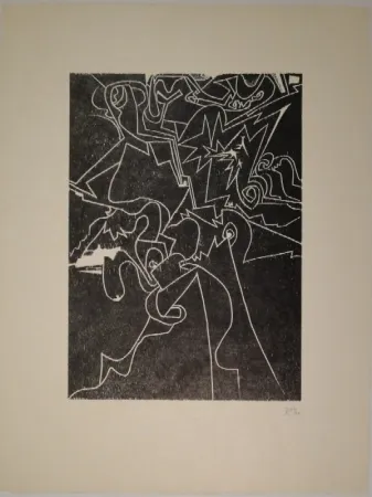 Holzschnitt Müller - Sans titre (Saint-Gall)