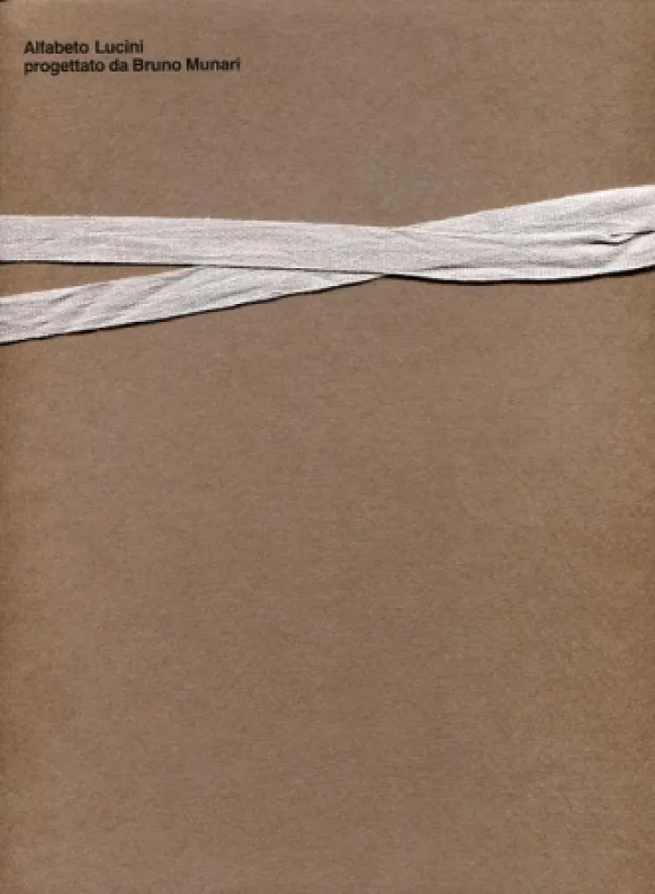 Illustriertes Buch Munari - Alfabeto Lucini