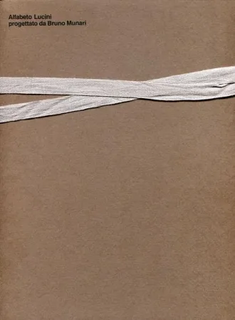 Illustriertes Buch Munari - Alfabeto Lucini