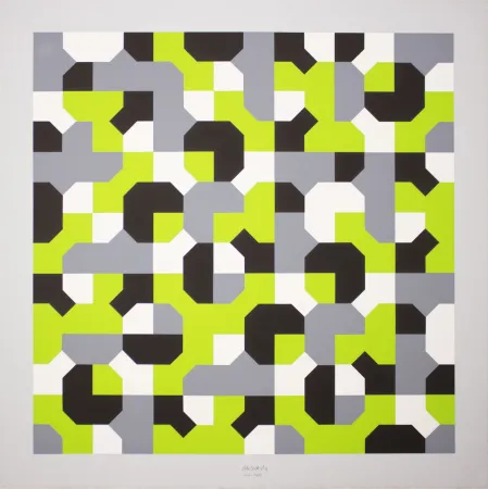 Siebdruck Munari - Curve di Peano