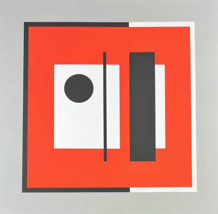 Siebdruck Munari - Senza titolo