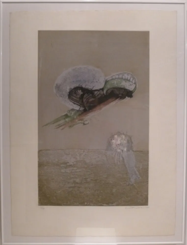 Radierung Und Aquatinta Muñoz - Composición I