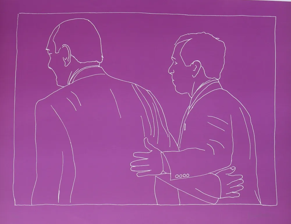 Lithographie Muntadas - CH+B