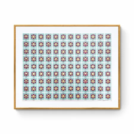 Siebdruck Murakami - 108 Earthly Temptations