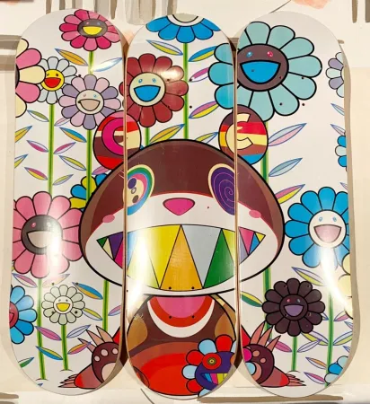 Siebdruck Murakami - Eden Skateboard Deck (Set of 3)