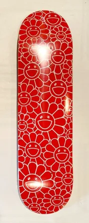 Siebdruck Murakami - Flowers Skate Deck