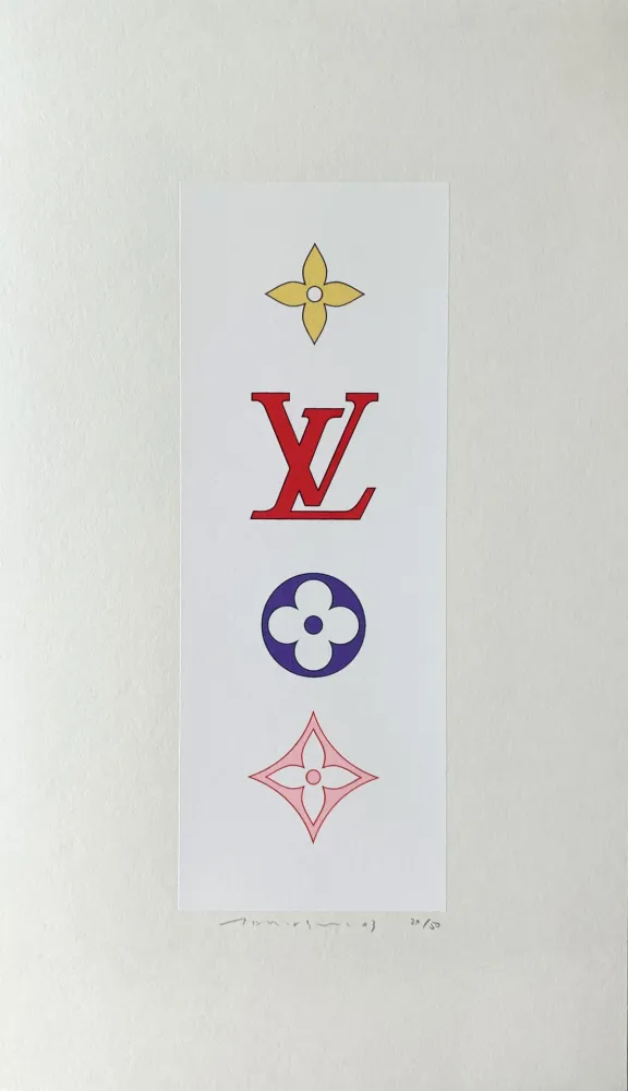 Siebdruck Murakami - Superflat Colorful Monogram