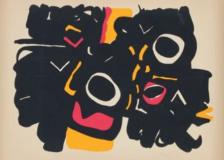 Siebdruck Murtic - Untitled