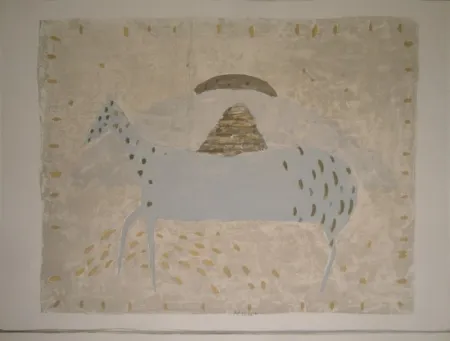 Lithographie Music - Cavallino Azzurro