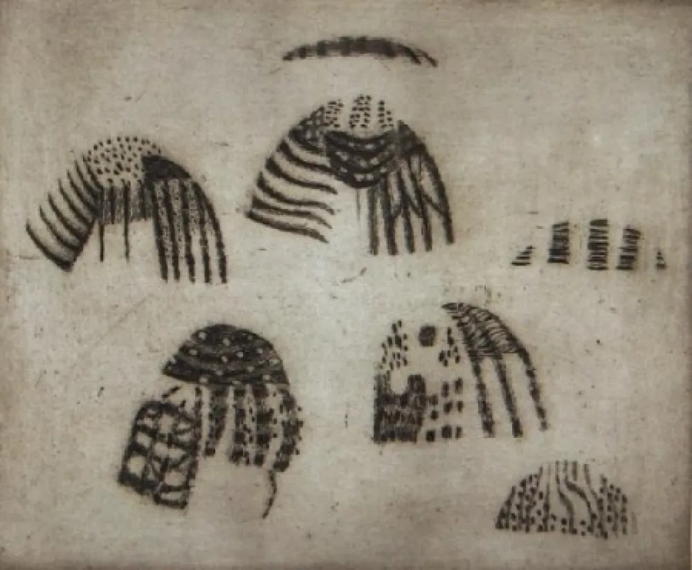 Radierung Und Aquatinta Music - Femmes dalmates