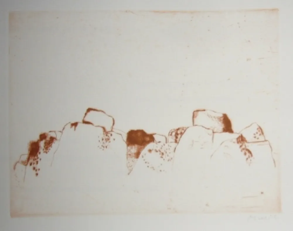 Radierung Und Aquatinta Music - Jardins