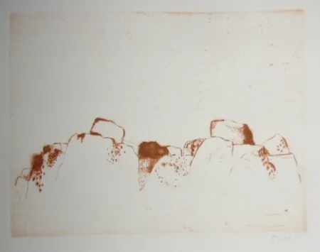 Radierung Und Aquatinta Music - Jardins