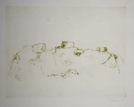 Radierung Und Aquatinta Music - Jardins