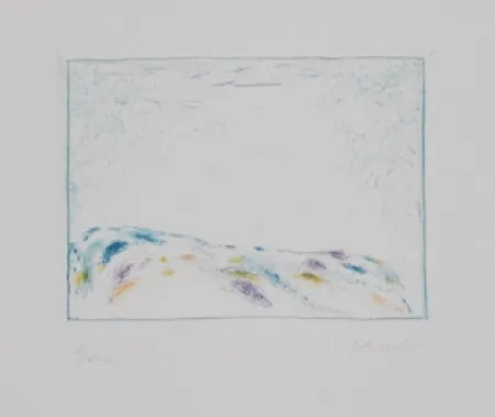 Radierung Und Aquatinta Music - La terre ecrit la terre