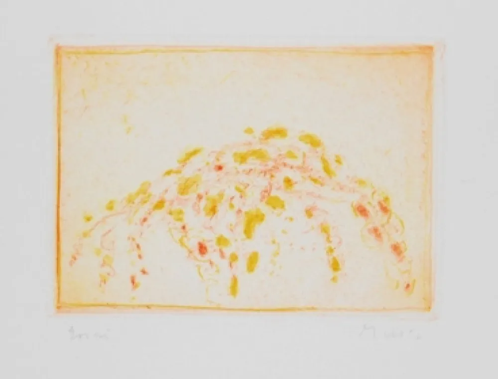 Radierung Und Aquatinta Music - La terre ecrit la terre