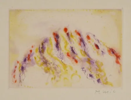 Illustriertes Buch Music - La Terre écrit la Terre. 