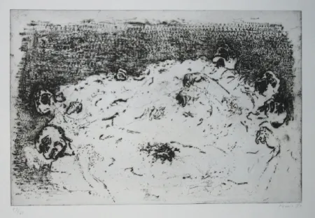 Radierung Music - Nous ne sommes pas les derniers