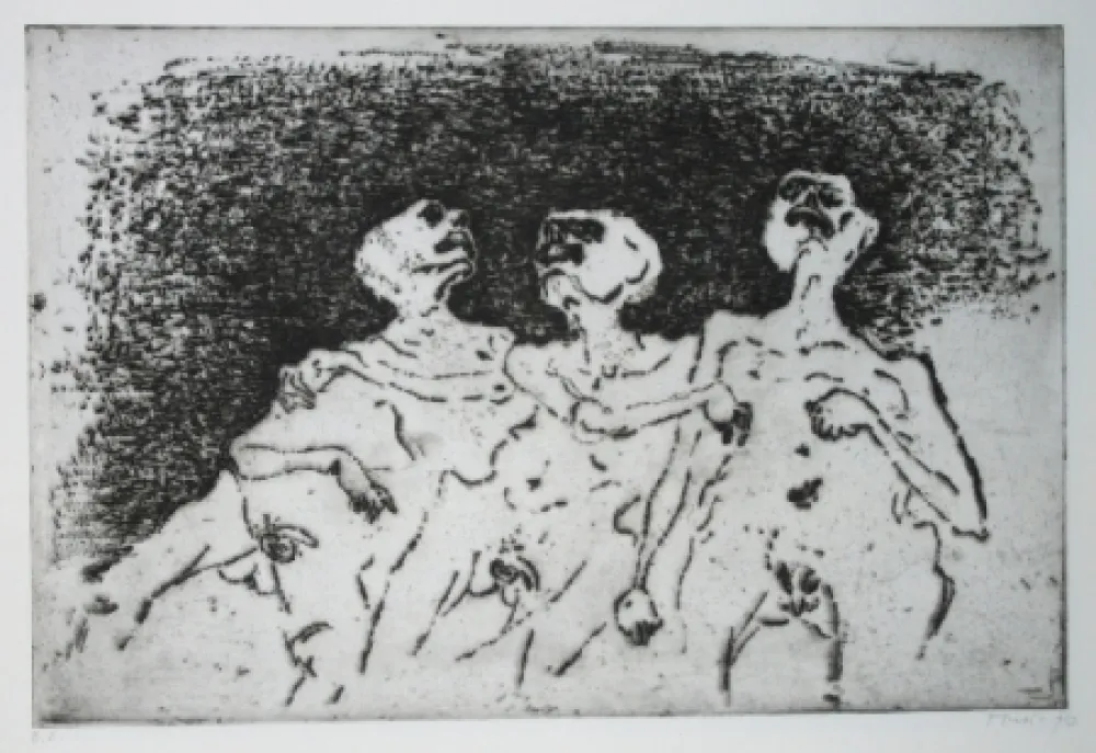 Radierung Music - Nous ne sommes pas les derniers