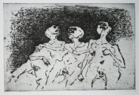 Radierung Music - Nous ne sommes pas les derniers