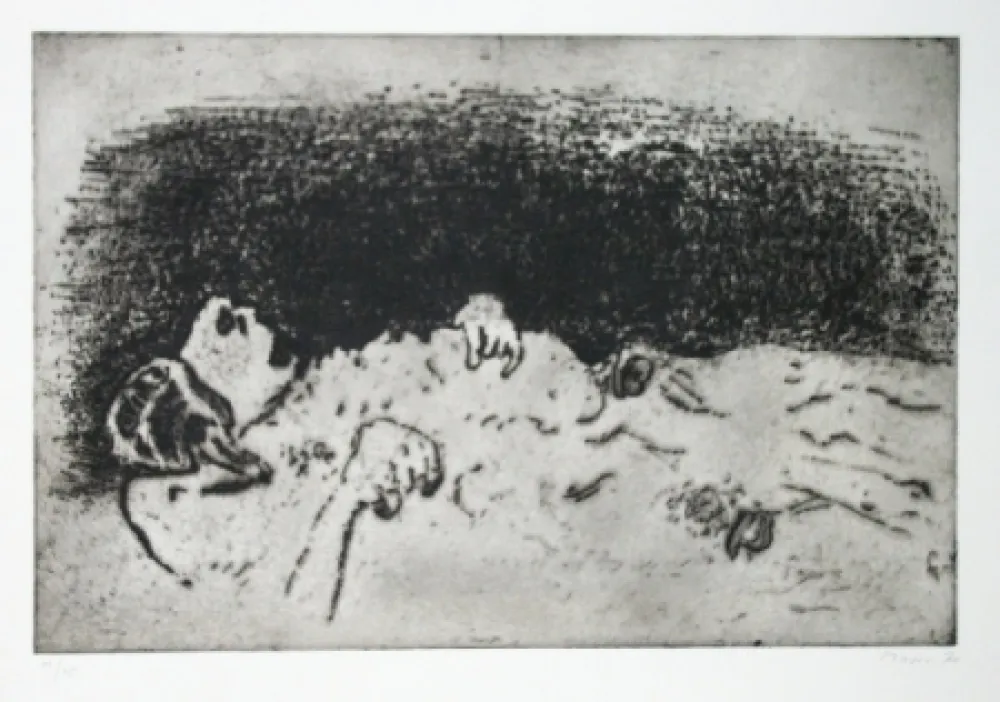 Radierung Music - Nous ne sommes pas les derniers