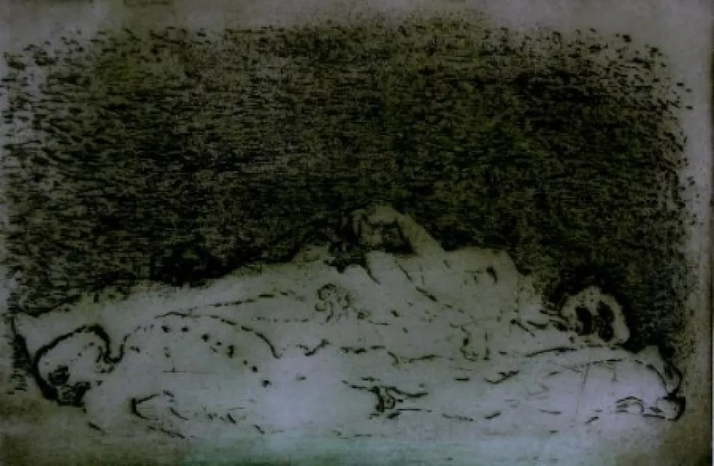 Radierung Music - Nous ne sommes pas les derniers