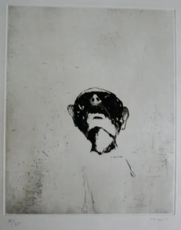 Kaltnadelradierung Music - Nous ne sommes pas les derniers