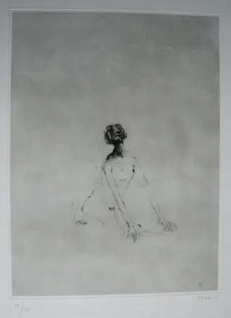 Kaltnadelradierung Music - Nous ne sommes pas les derniers