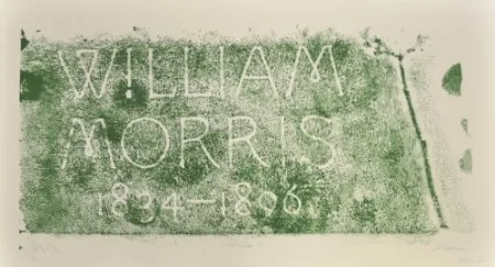 Lithographie Myles - A History of Type Desing / William Morris, 1834-1896 (Kelmscott, England)