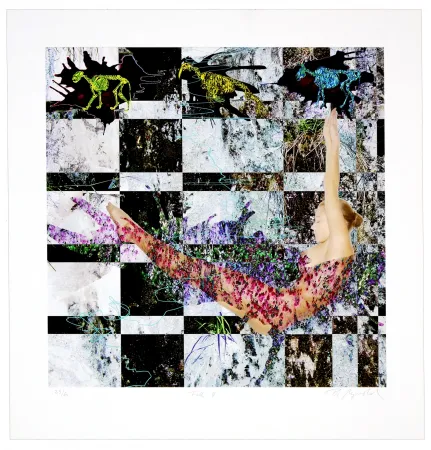 Digitale Druckgrafik Myrvold - Fall II