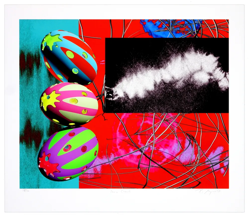 Digitale Druckgrafik Myrvold - Materia connect V