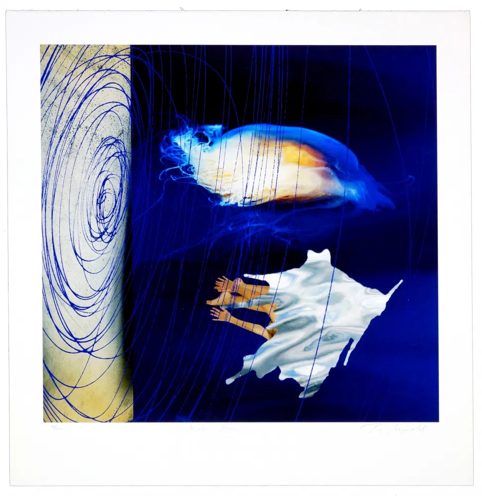 Digitale Druckgrafik Myrvold - Water dream